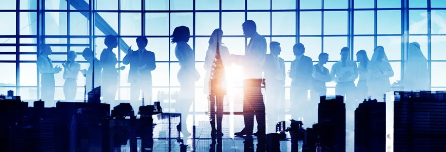 Business People Communication Meeting Discussion Office Concept