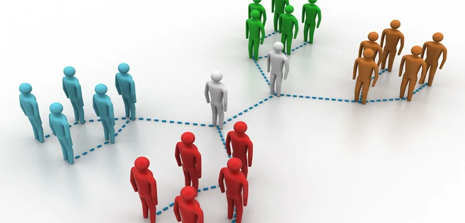 O que é uma organização linha-staff?