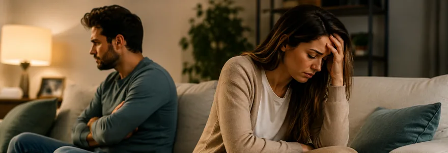 Esgotamento emocional no casamento